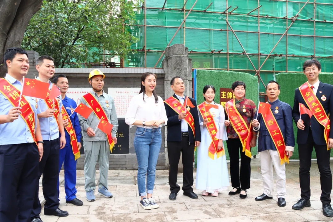 廣西慶“五一”特別節(jié)目拍攝現(xiàn)場(chǎng)，很燃！