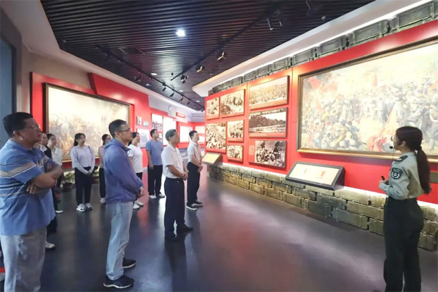 梧州市總工會(huì)開(kāi)展紅色研學(xué)和黨建工作交流活動(dòng)