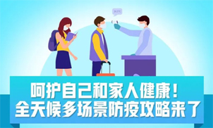 收好！全天候多場景防疫攻略來了