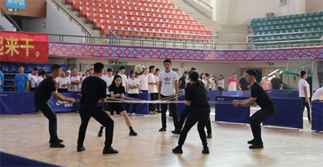 關(guān)注運動會︱賽前必看：同心顛球，強隊示范！