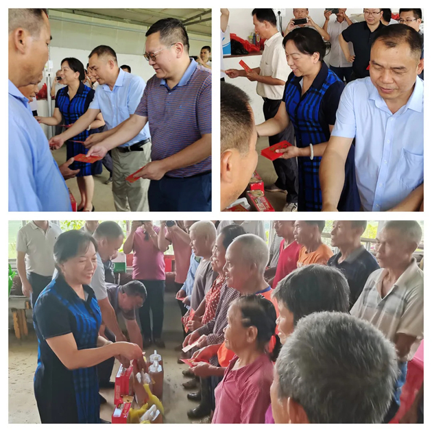 岑溪市總工會(huì)開(kāi)展豐收節(jié)慰問(wèn)農(nóng)民工活動(dòng)